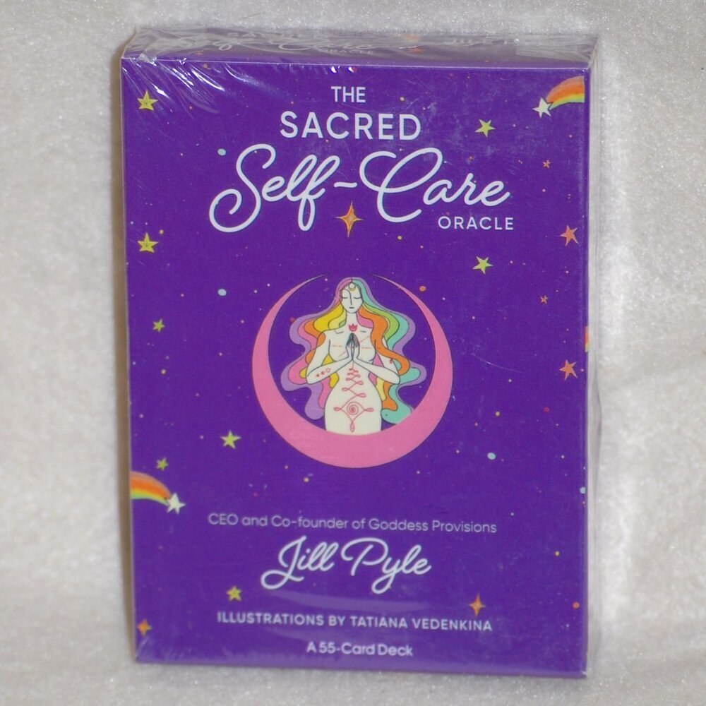 NWT The Sacred Self-Care Oracle Deck 55 Tarot Cards By Jill Pyle